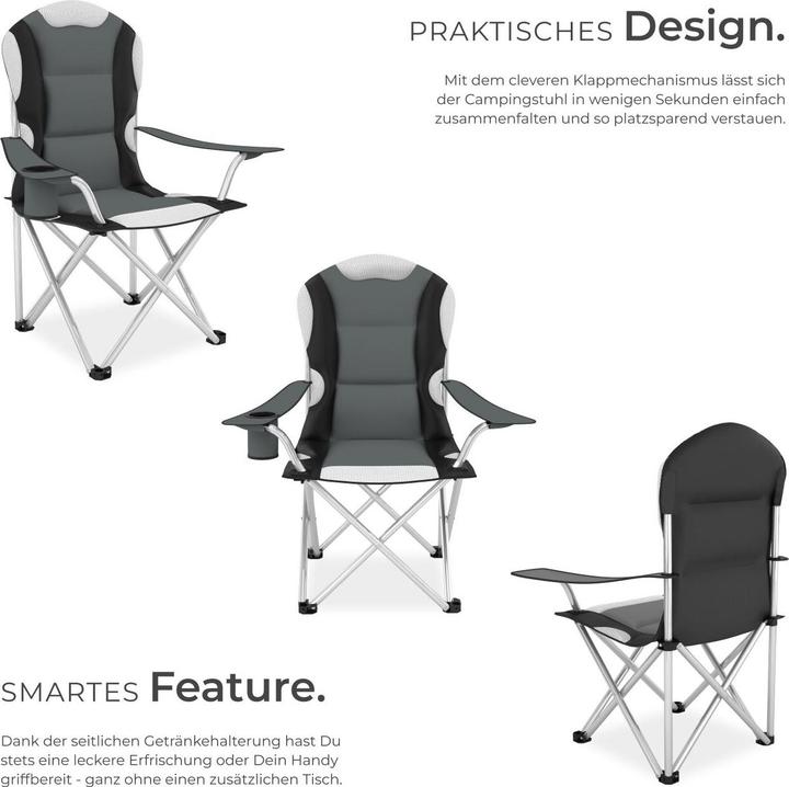 Immagine prodotto tectake 4 sedie da campeggio