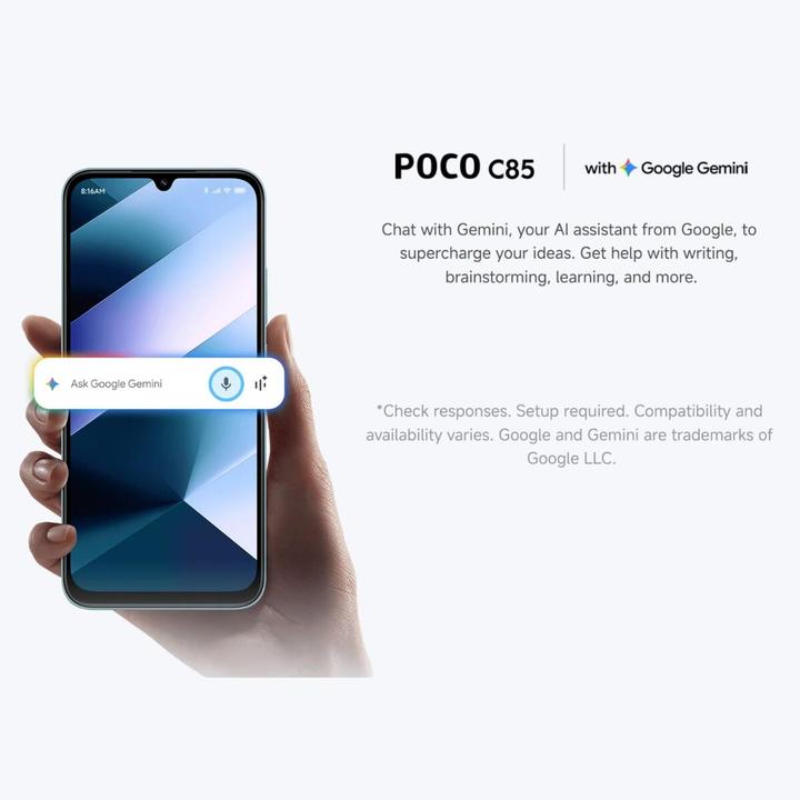 Produktbild Xiaomi Poco C85 Dual Sim 6GB RAM 128GB - Purple (128 GB, Lila, Purple, 6.90", Dual SIM, 4G)