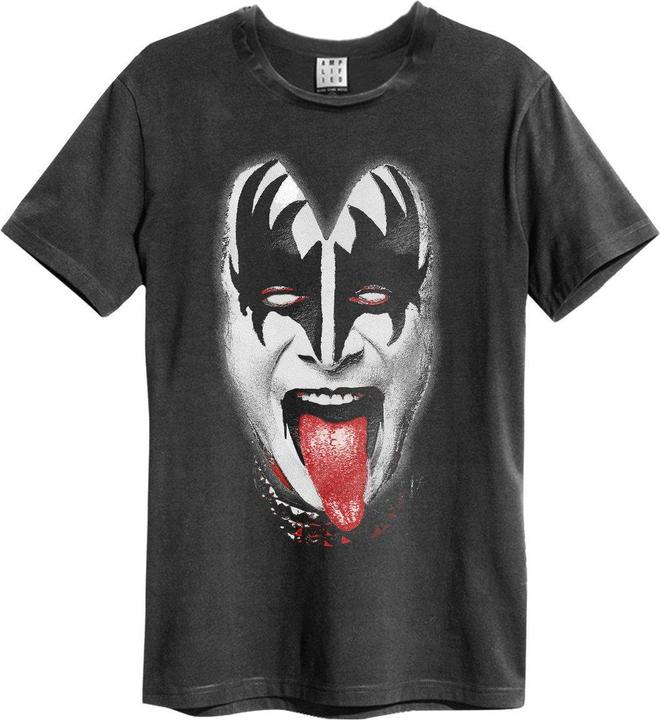 Immagine prodotto Amplified Demon Face Maglietta Bacio Adulto Unisex (XXL)
