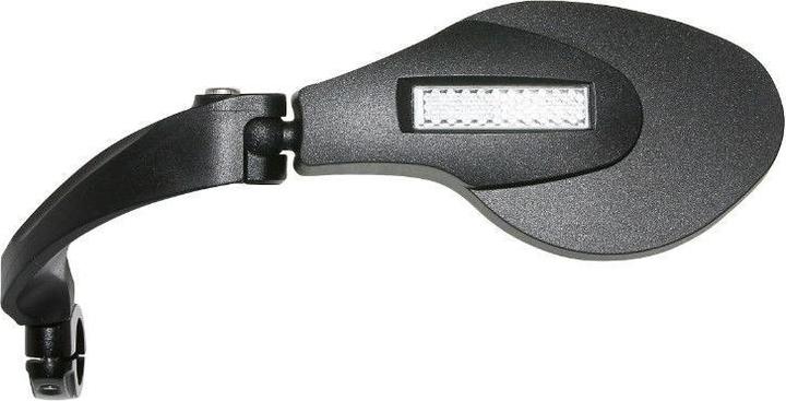 Immagine prodotto Specchio ovale pieghevole per bicicletta, sinistro, montato sul manubrio