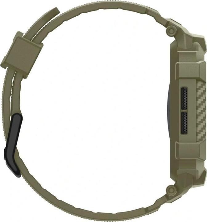 Produktbild Spigen - Rugged Armor Pro V2 - Apple Watch 10 46mm - Vintage Khaki (Silicone, TPU)