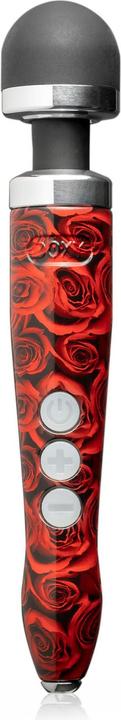 Doxy Die Cast 3R Rechargeable Wand Massager Rose Pattern