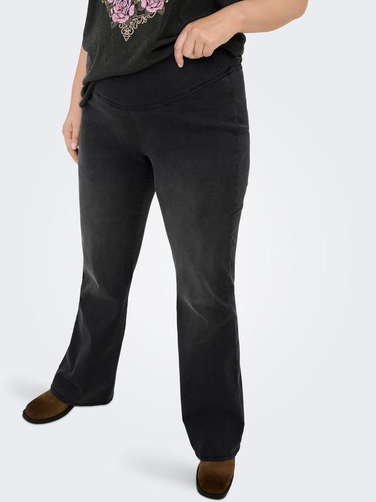 Actual product image Only Carroyal Mid Waist Flared Legging Noos (46)