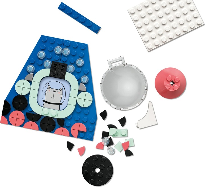 Produktbild LEGO Raketen Stiftehalter (41936, LEGO Dots)