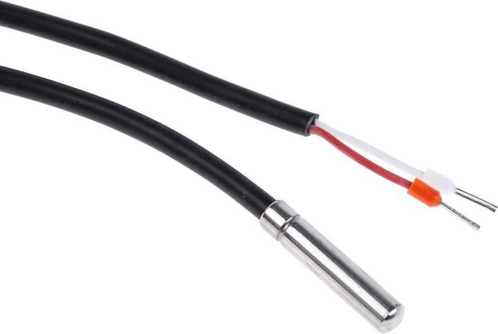 Actual product image RS PRO Temperature sensor, NTC x 40mm air probe, max.temp +150 °C (Tentacles)