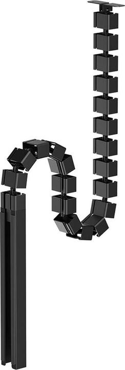 Produktbild Neomounts Kabelkanal flexibel schwarz/Schraubbefestigung (Kabelkanal, 3.30 cm)