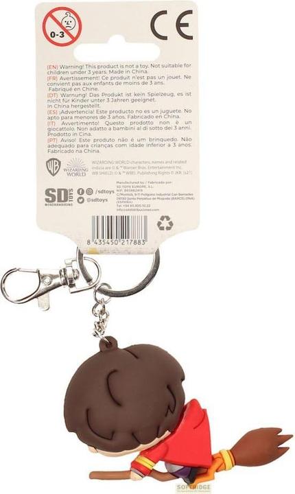 Image du produit NoName HARRY POTTER - Rubber Figure Keychain - Harry Potter Quidditch