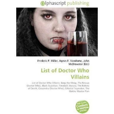 List of Doctor Who Villains, Fachbücher