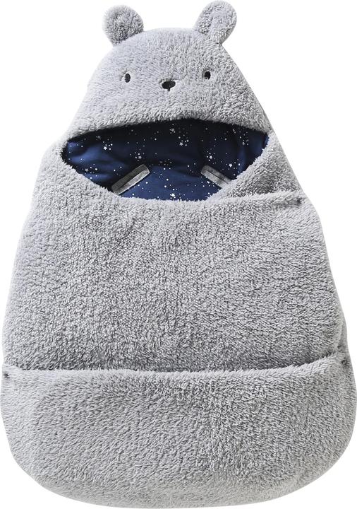 Grau, nachtblau polarstern