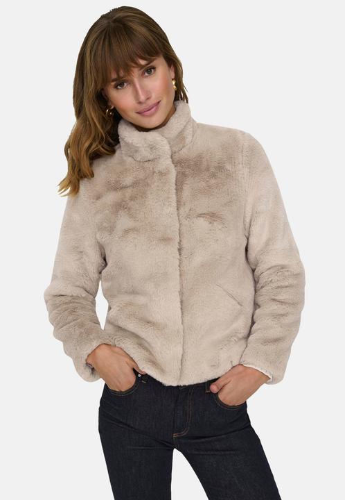 Actual product image Only High closed jacket Faux fur jacket (M)