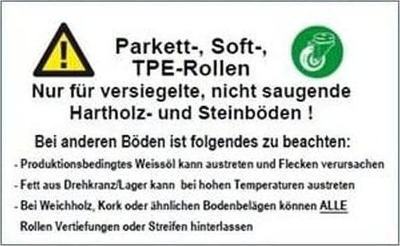 Produktbild Dörner + Helmer Möbel-Bockrolle