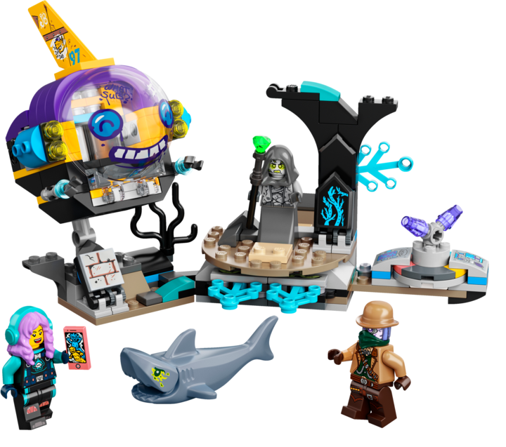 Actual product image LEGO J. B.'s submarine (70433, LEGO Hidden Side)