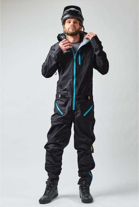 Produktbild dirtlej Dirtsuit Prime Edition, schwarz/blau, XS (XS)