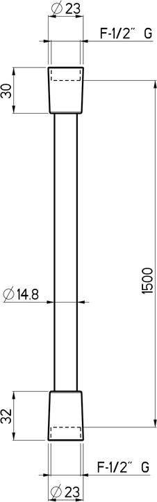 Actual product image Nikles Chromoflex (150 cm)