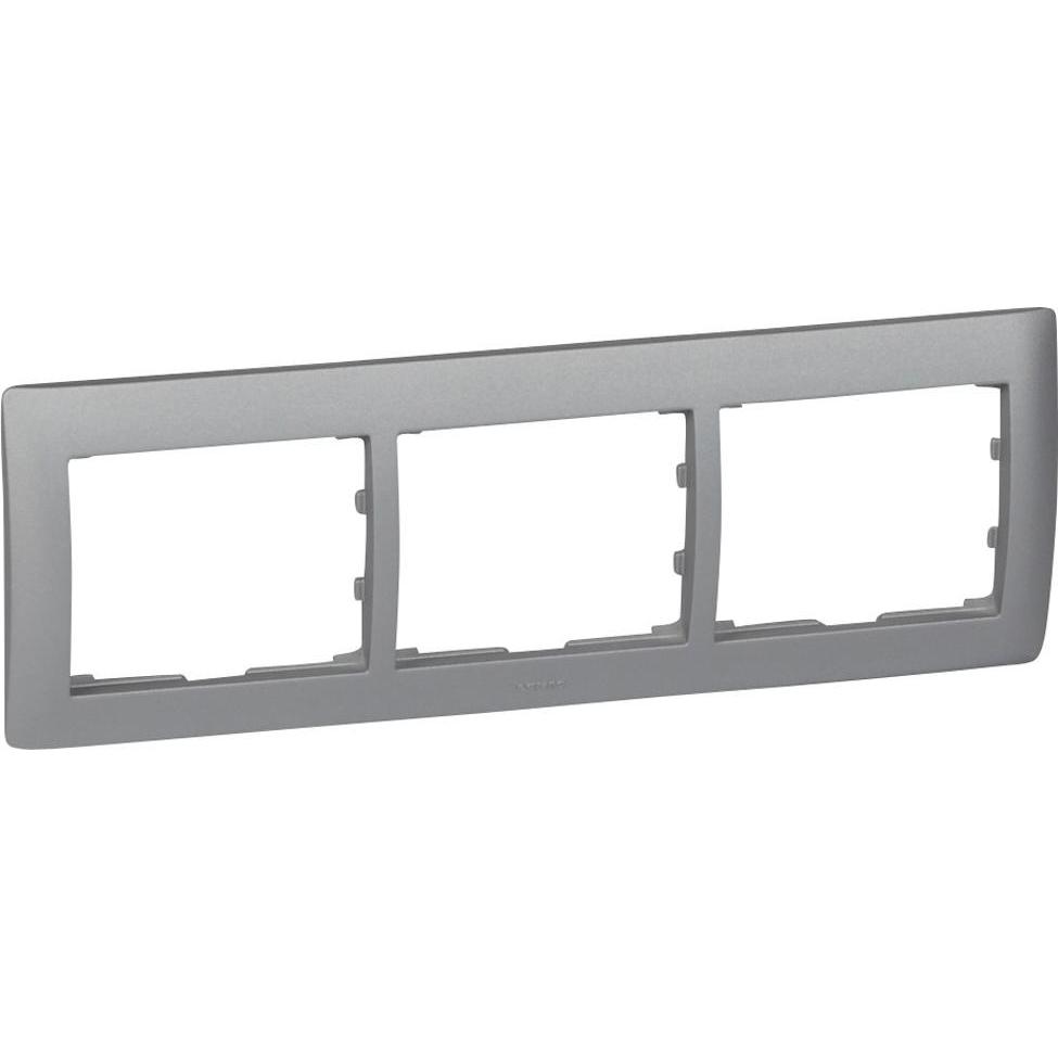 Legrand, Zubehör Schalterprogramm, Sistena Life Dreifachrahmen aus Metall 771303