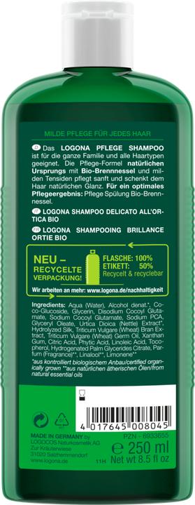 Produktbild Logona Pflege Bio-Brennnessel (500 ml, Flüssiges Shampoo)