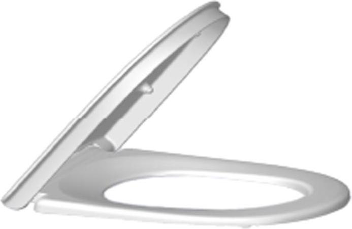 Produktbild Villeroy & Boch V&B WC-Sitz O.NOVO Vita Scharniere aus Edelstahl blau AntiBac