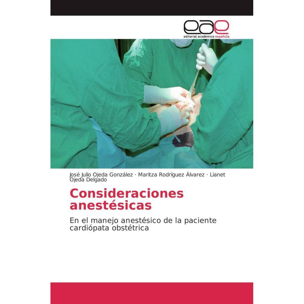 Consideraciones anestésicas, Fachbücher