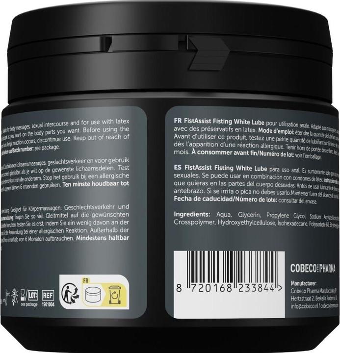 Produktbild Cobeco Fisting White Lube 500 ml (500 ml)