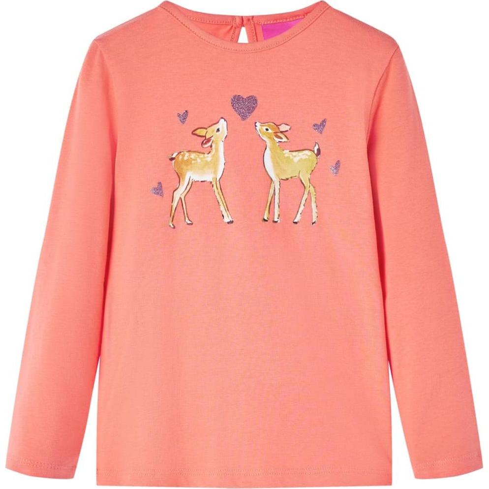 VidaXL, Mädchen, Shirt, Hadrian, Orange, (128)