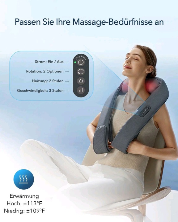 Actual product image Naipo Shiatsu