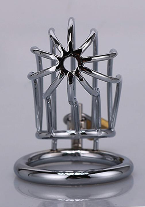 Actual product image XXdreamSToys Metal Cock Cage Banana Shape