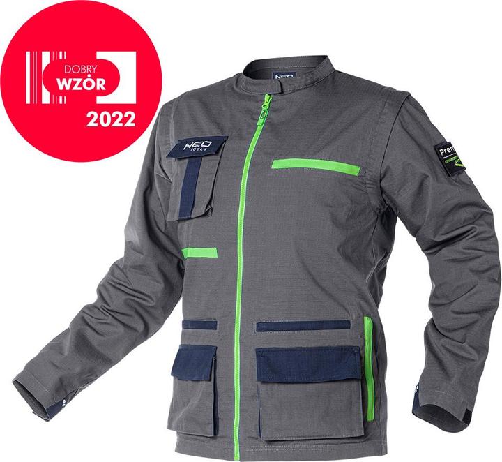 Produktbild Topex 2 in 1 Arbeitsjacke 100% Baumwolle | Ripstop XXL (XXL)