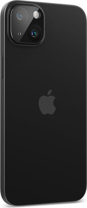 Immagine prodotto Spigen Confezione da 2 Glass tR Optik, nero - iPhone 15/15 Plus (1 pz., Apple iPhone 15)