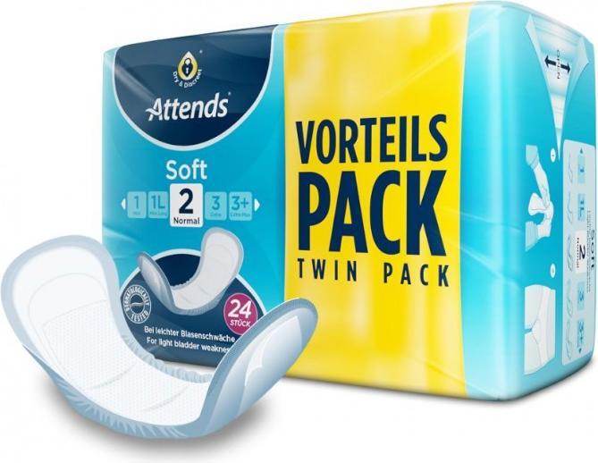 Actual product image Attends Soft 2 Normal insoles (12 x, Regular)