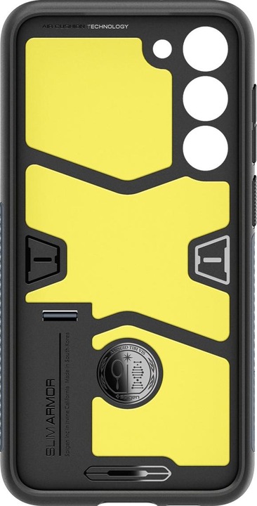 Actual product image Spigen Slim Armor Galaxy S23+ Plus Metal Slate (Samsung Galaxy S23+)