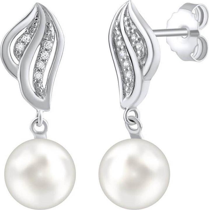 Immagine prodotto Silvego Orecchini in argento con perla naturale bianca FW12574W (Argento 925)