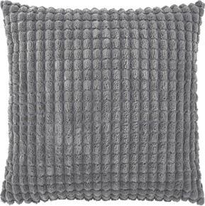 Dutch Decor Cushion Rome 45x45 cm Charcoal Grey (45 x 45 cm)