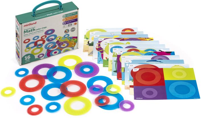 Produktbild Miniland Mathe Farbringe (2 - 5 Jahre)