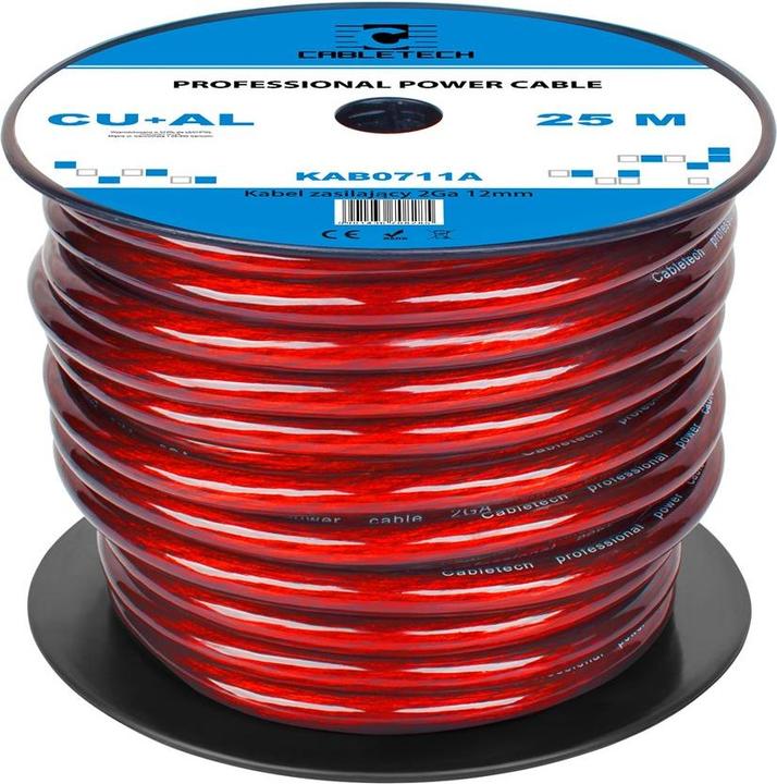 Productafbeelding Cabletech 2Ga OD12mm CU + AL autokabel