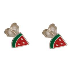 Thumbnail - Out of the blue, Ohrringe, Ohrstecker 925 Sterling Silber, Melone, (925 Sterling Silber)