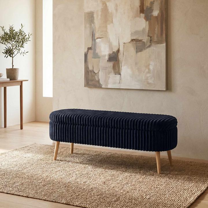 Actual product image Atelier del Sofa Oslo Linen Pouffe