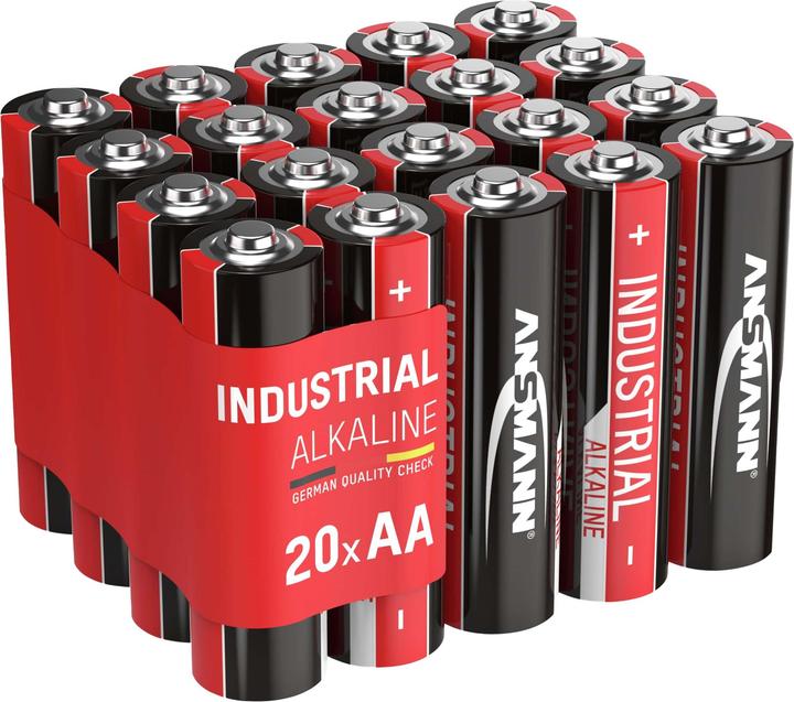 Immagine prodotto Ansmann alcali industriali (20 pz., AA, 2700 mAh)