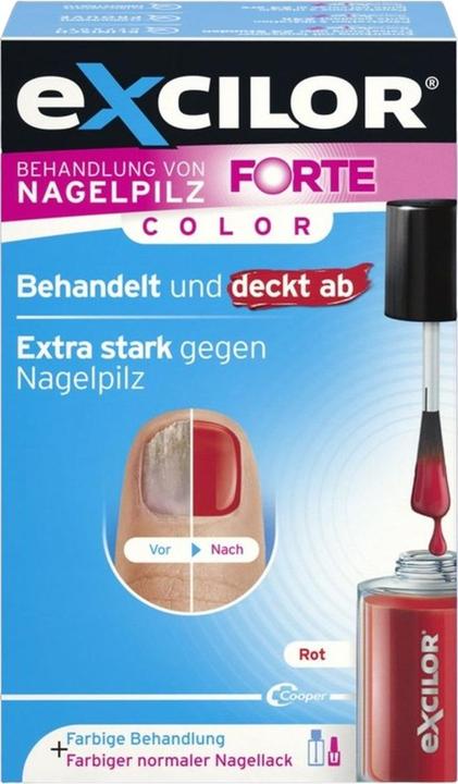 Produktbild Excilor Forte 30ml Lsg Color Red 8ml (Rot)