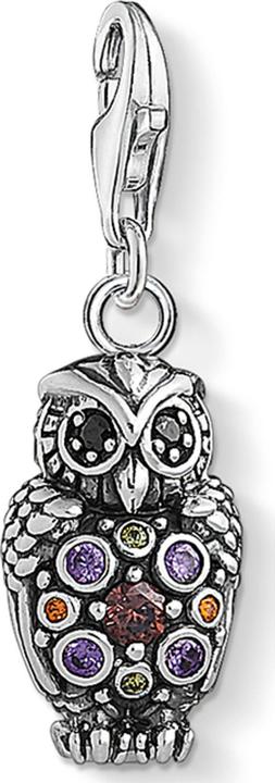 Thomas Sabo Charm-Anhänger Eule (925er Silber)