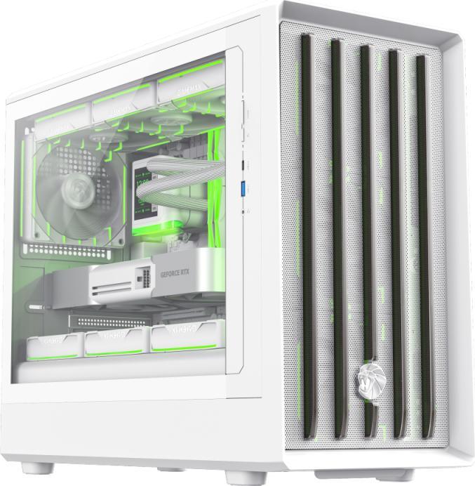Actual product image GameMax CLAW 360 WH (ITX, mATX)
