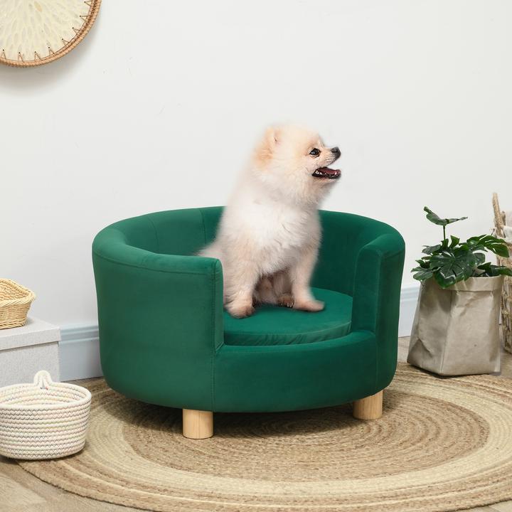 Image du produit PawHut Canapé pour chien recouvert d'un tissu moelleux (Chien)