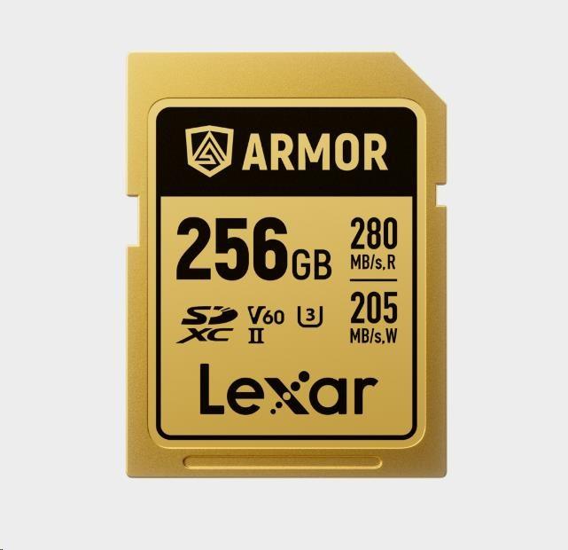 Productafbeelding Lexar Armor Gold (256 GB, SDXC, U3, UHS-II)