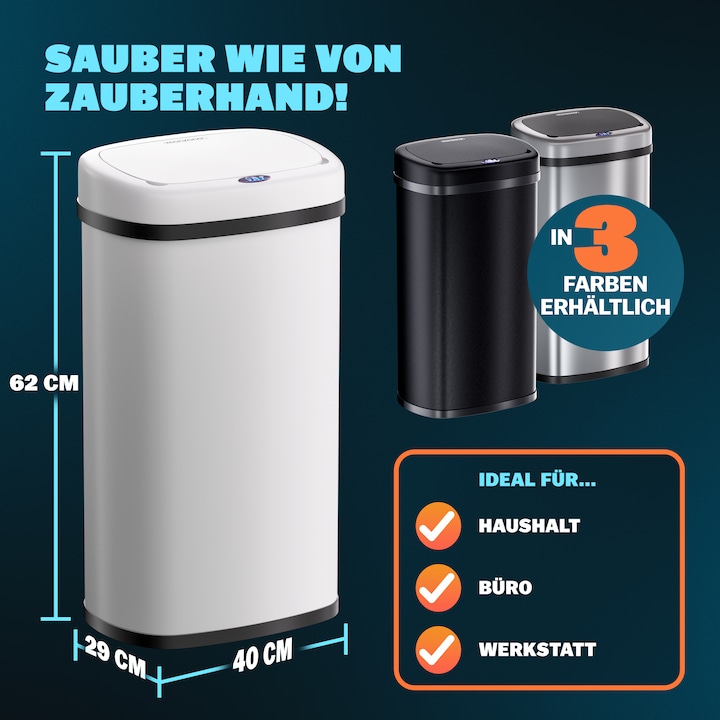 Produktbild Monzana Mülleimer (50 l)