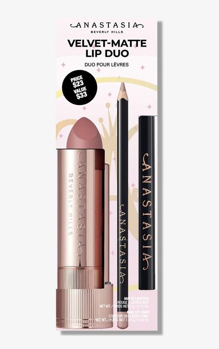 Produktbild Anastasia Beverly Hills Lip Kit (Velvet-Matte Lip Duo - Muted Mauve & Hush Rose)