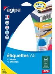 Immagine prodotto Agipa Etichette universali, 10 x 22 mm, bianche