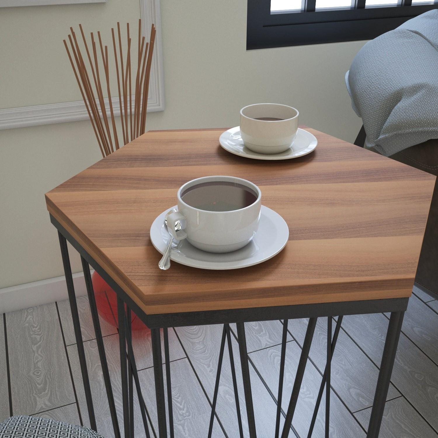 Thumbnail - Hanah Home, Couchtisch + Beistelltisch, Wilson (40 x 62 x 35 cm)