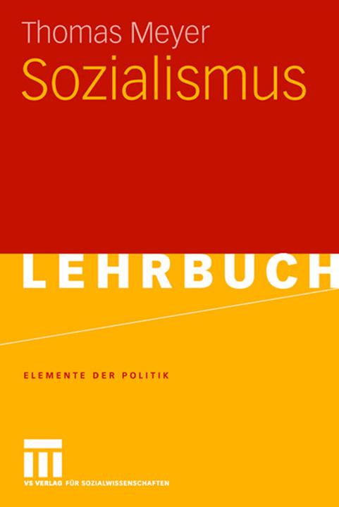 Produktbild Sozialismus (Deutsch, Thomas Meyer, 2008)