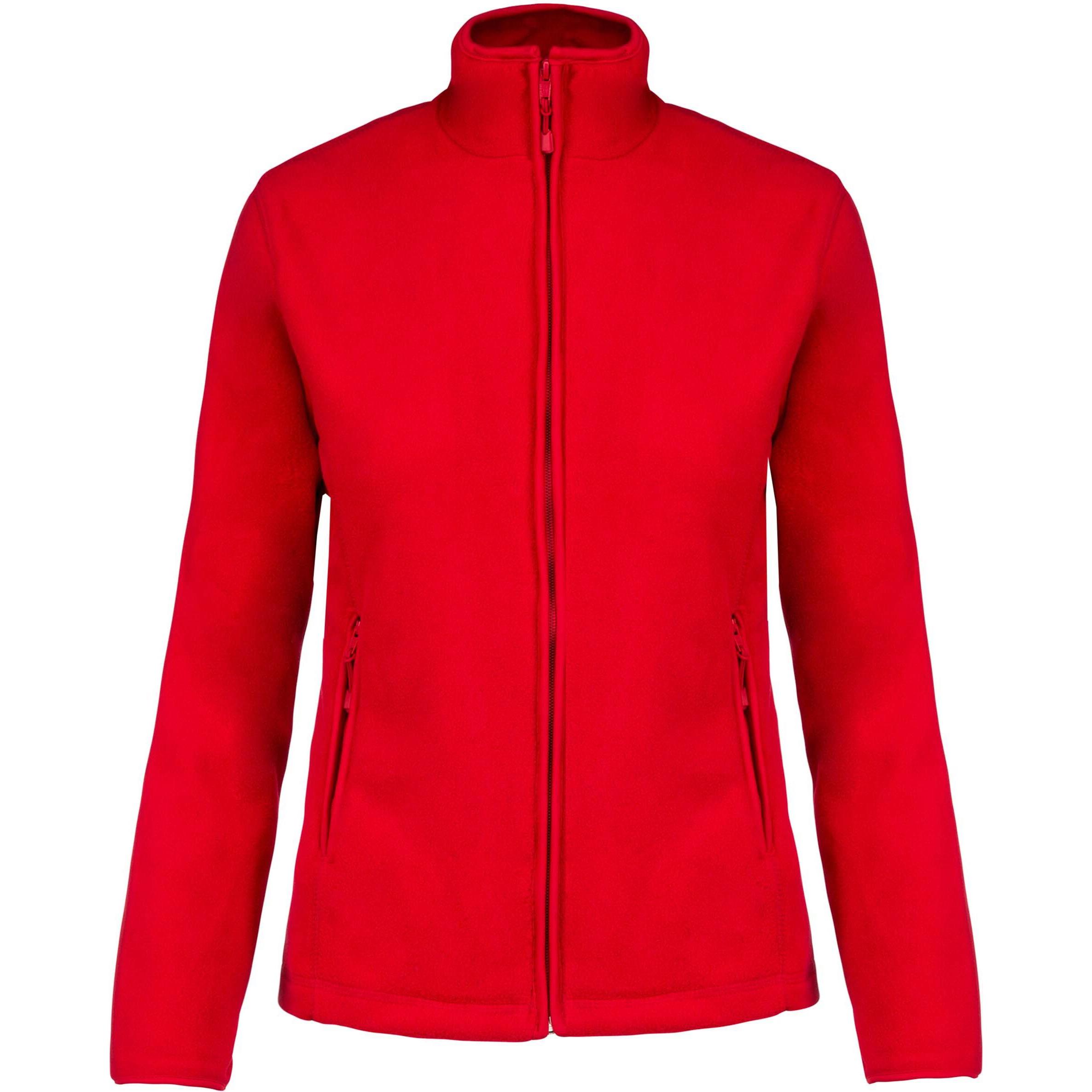 Kariban, Damen, Jacke, Micropolaire Maureen (3XL), Rot, 3XL