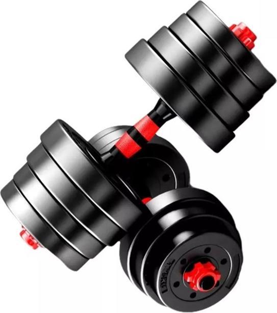 Produktbild Gym Universe 30kg 3 in 1 Hantelset Kurzhanteln + Langh. Supergrip Version aus Zet und Eisen (4 x 2 kg, 4 x 1.5 kg, 4 x 2.5 kg, 4 x 1.25 kg)