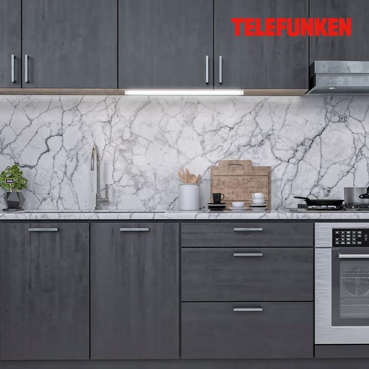 Produktbild Telefunken LED Sensor Unterbauleuchte, silber, 2xLED-Platine/5,5W+2,8W (500 lm)